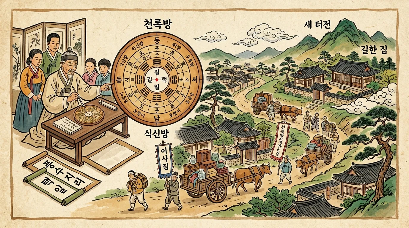 이사 택일과 방위 — 천록방과 식신방을 살피다
