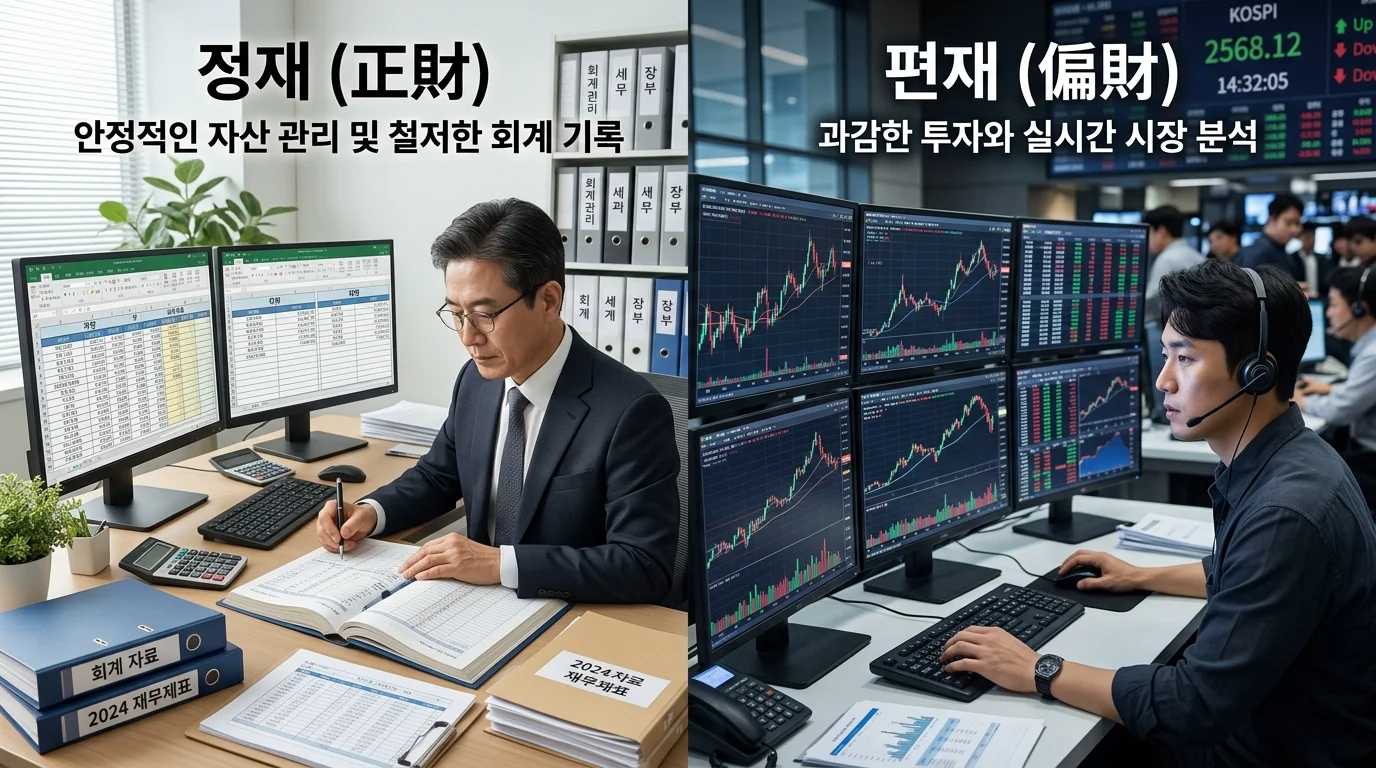 재성이 강한 사주 — 돈 다루기, 정재 vs 편재 직업 성향 비교
