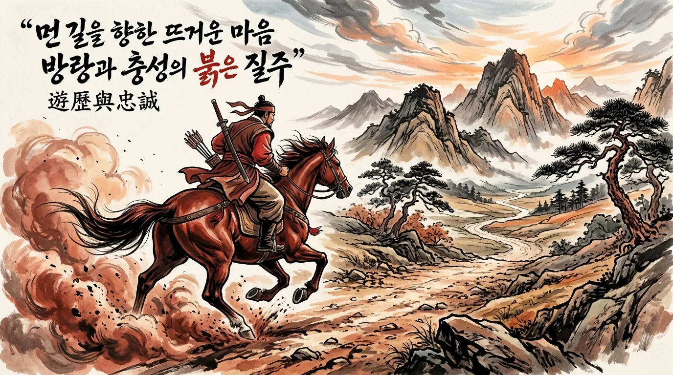 역마살과 충 — 이동과 변화의 강렬한 에너지