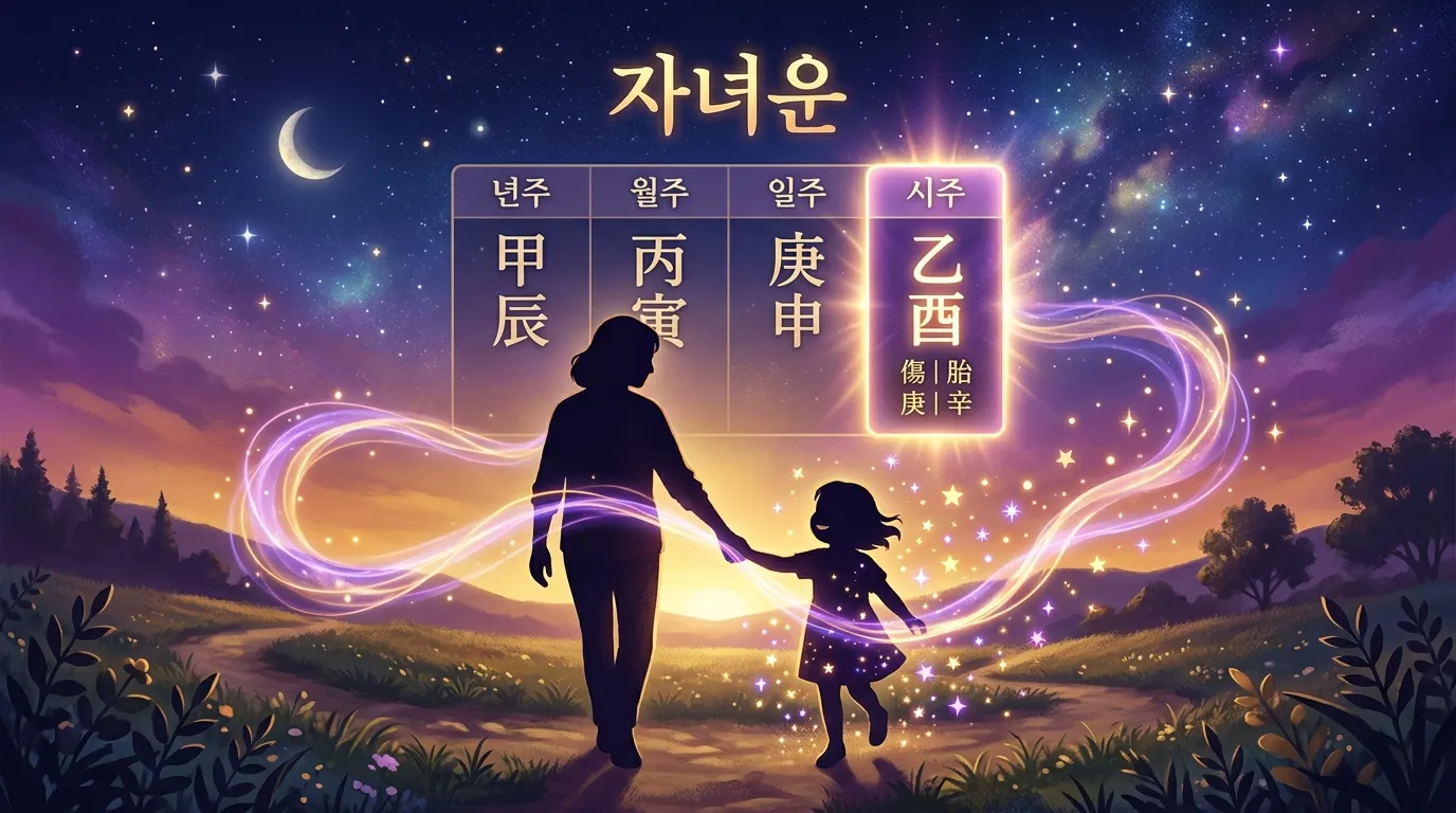 사주와 자녀운 — 시주와 식상이 알려주는 자녀와의 인연