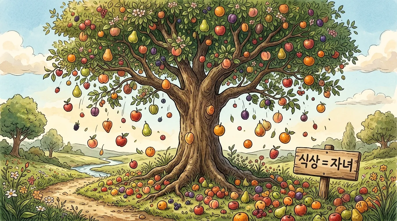 식상(食傷) — 사주에서 자녀를 상징하는 십성의 원리와 의미