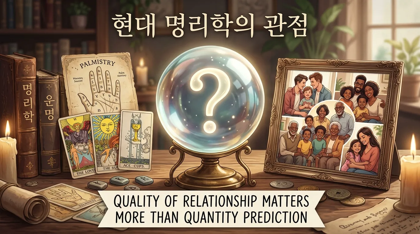 자녀 수와 성별 예측의 한계 — 현대 명리학의 균형 잡힌 시각