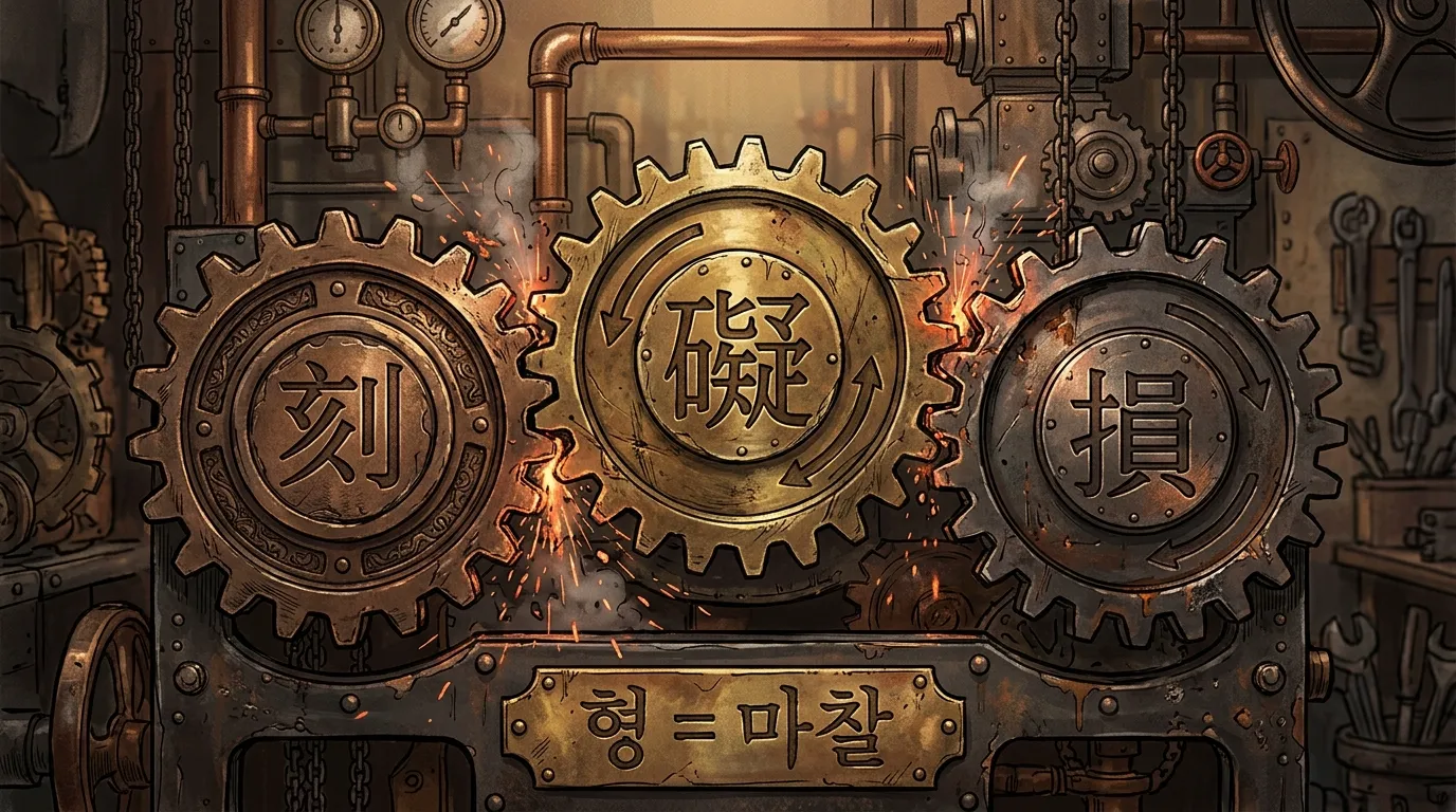 형(刑) — 마찰과 갈등의 에너지, 삼형과 자형의 종류와 의미