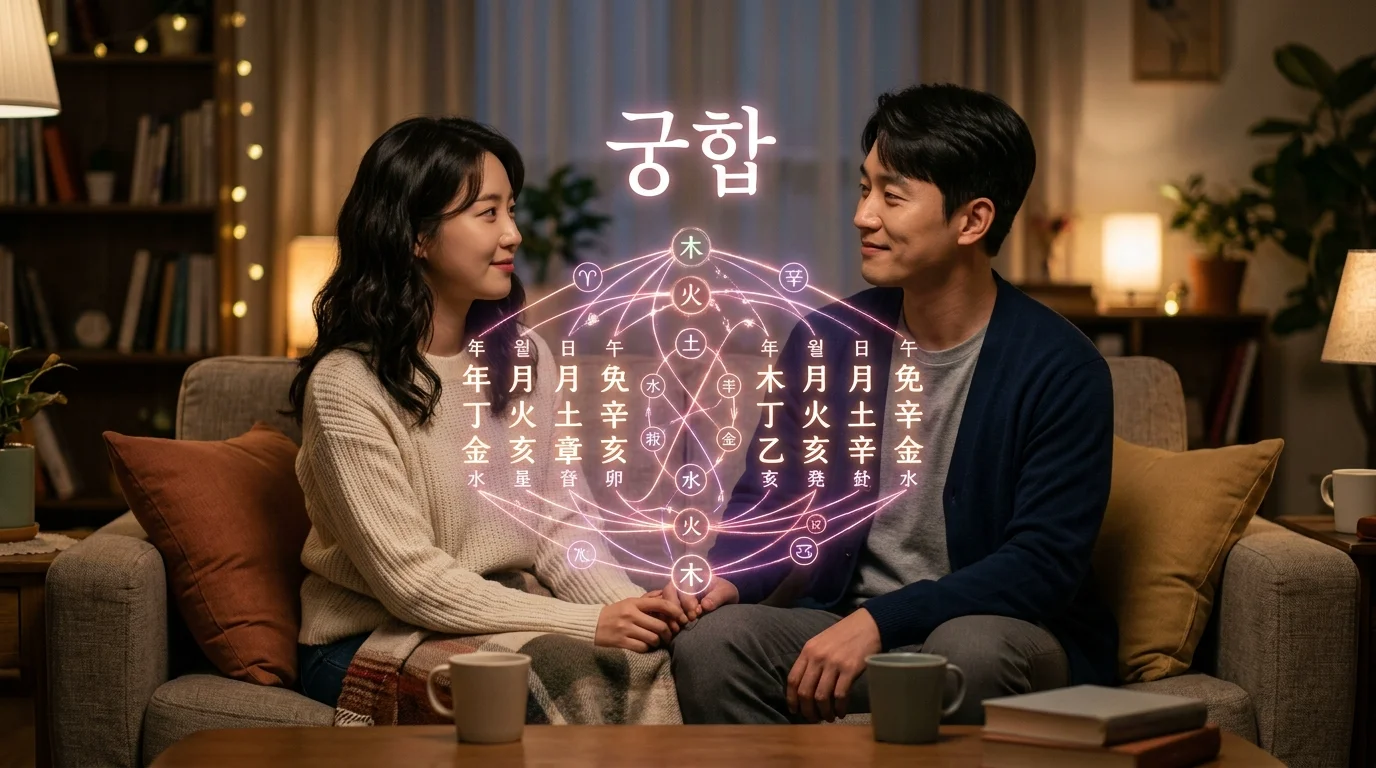 사주 궁합이란? — 두 사람의 에너지 조화 이해하기