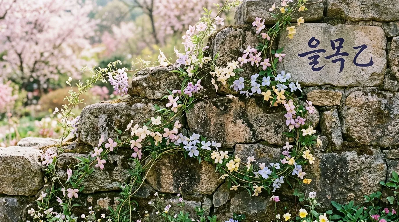 을목 — 유연하게 환경에 적응하는 꽃과 넝쿨, 섬세한 감수성