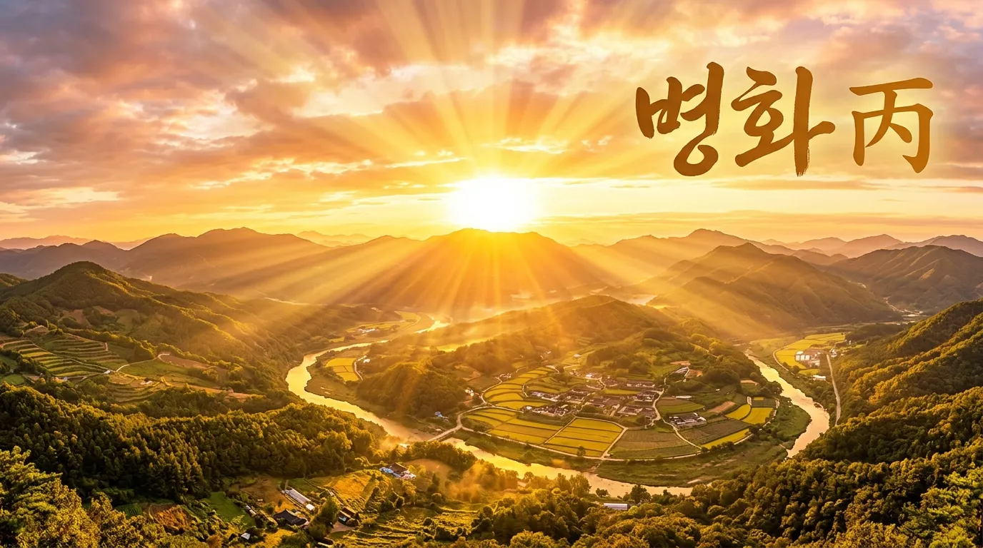 병화 — 이글거리는 태양, 밝은 에너지와 화끈한 성격