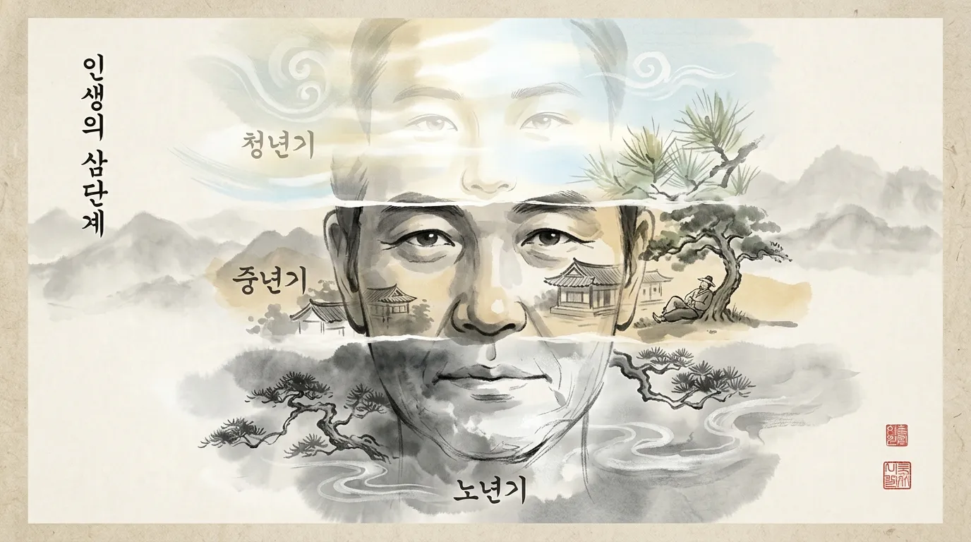 삼정 — 얼굴을 상정·중정·하정으로 나눈 교육적 구성