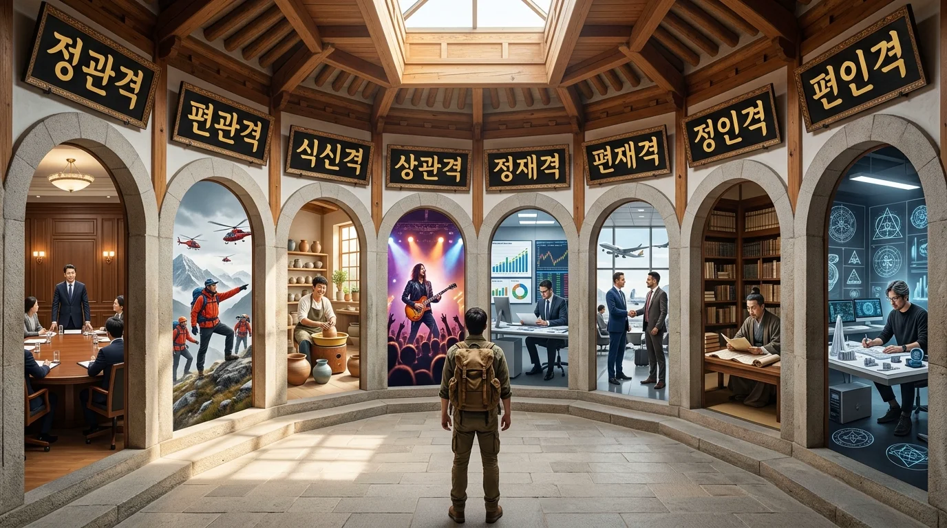 각 격국의 성향 — 정관격, 편관격, 식신격, 상관격 특징 비교