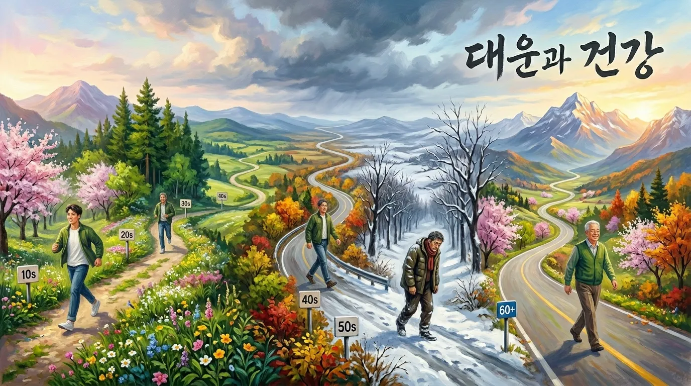 대운과 건강 — 10년 주기 대운이 바뀔 때 신체에 오는 변화 신호
