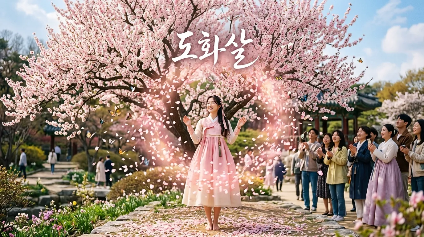 도화살(桃花煞) — 이성을 끄는 매력과 연애 에너지의 원리