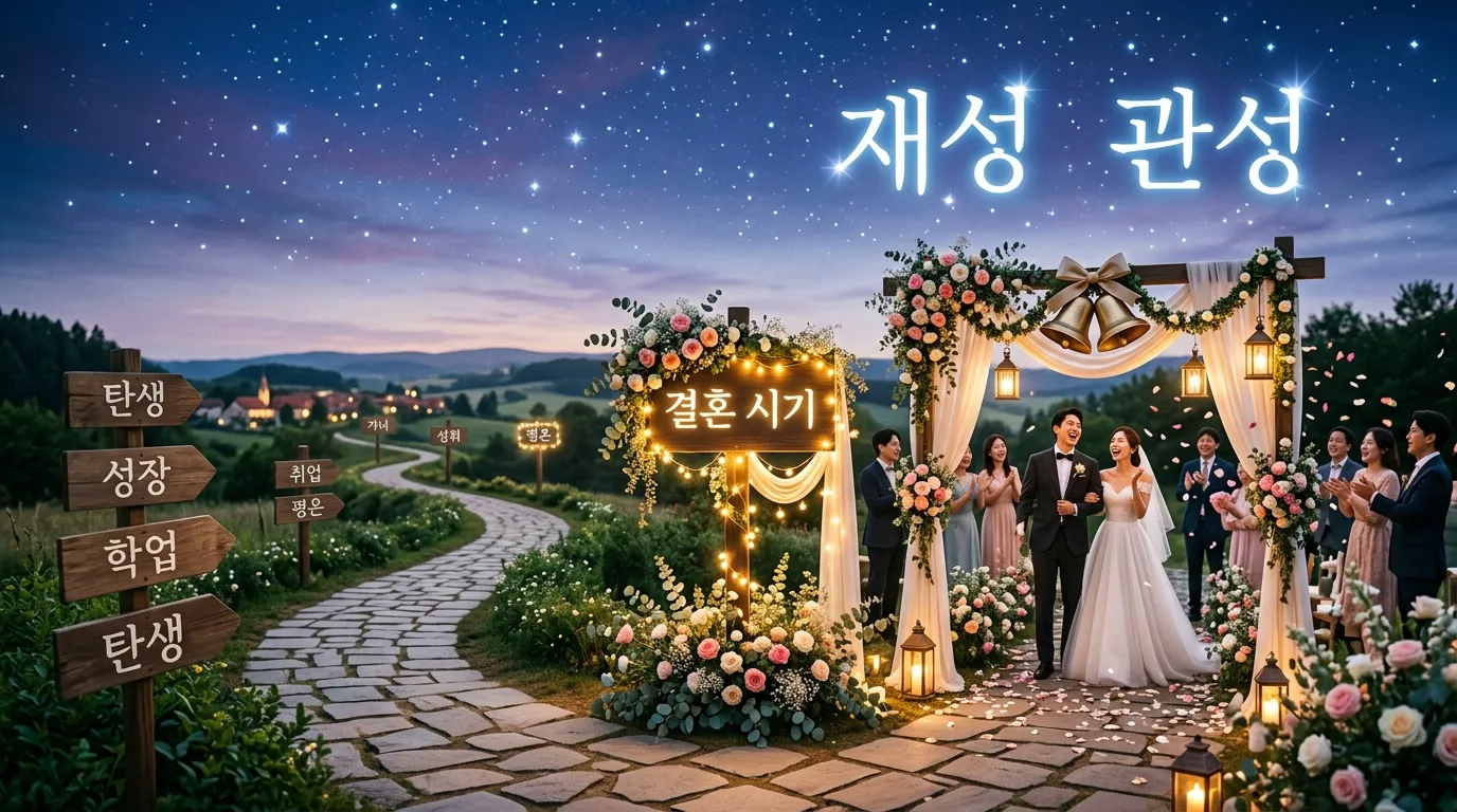 결혼 시기를 알려주는 대운의 신호 — 이성 십성 대운이 오는 시기의 연애·결혼 변화
