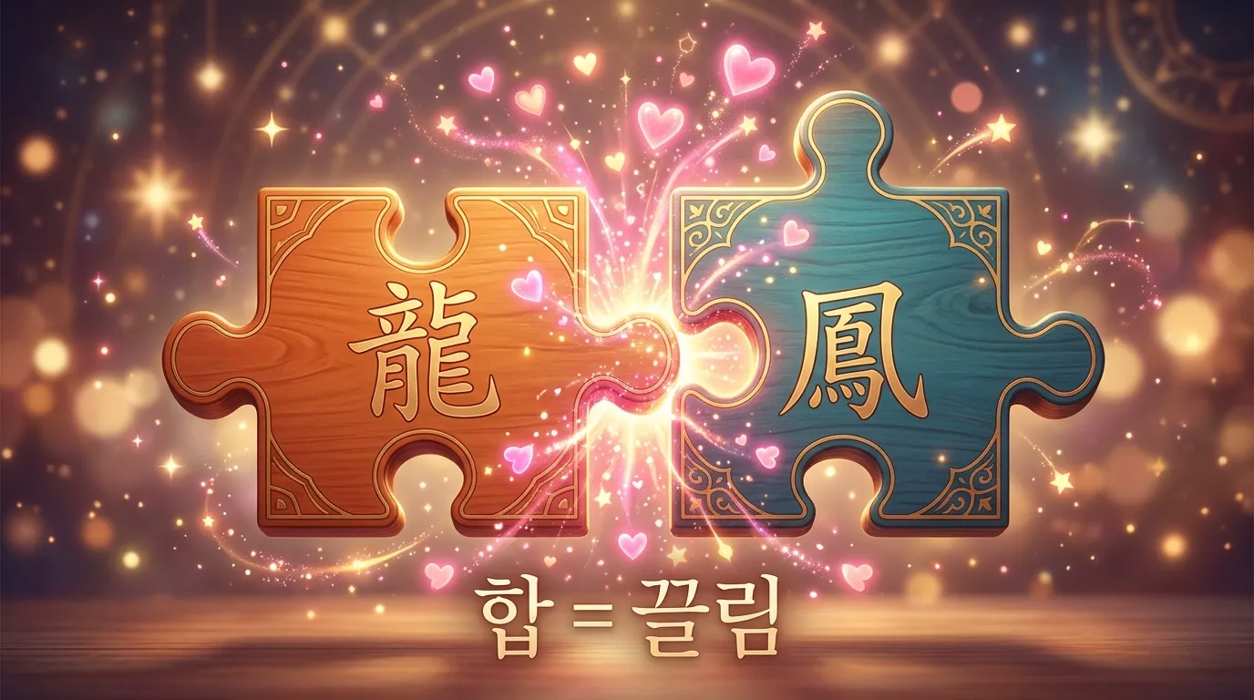 합(合)이 연애에 미치는 영향 — 육합·삼합이 이성 인연을 당기는 구조