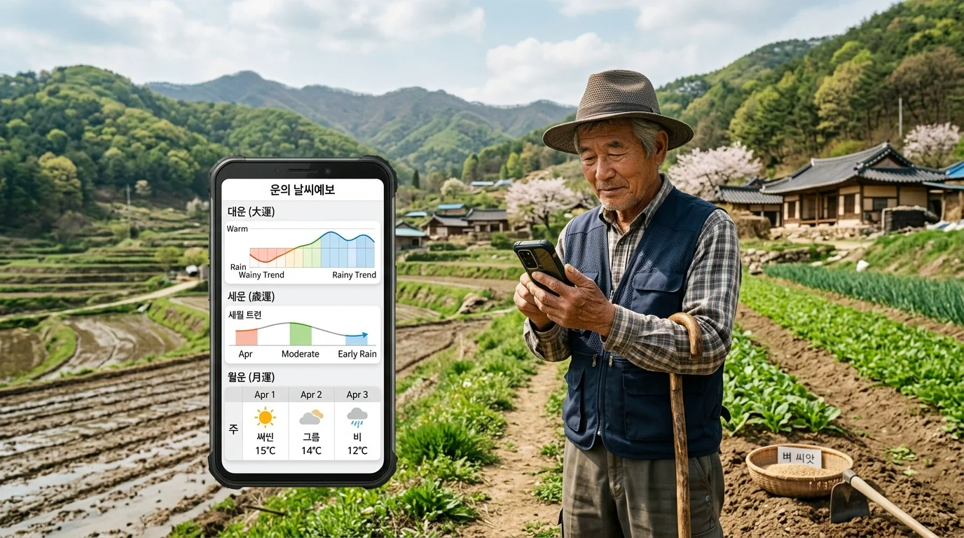 농부의 비유 — 날씨예보처럼 운의 흐름을 읽고 지혜롭게 활용하기