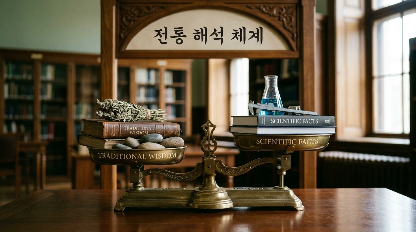 주의점 ③ 과학적 검증이 아닌 전통 해석 체계임을 이해