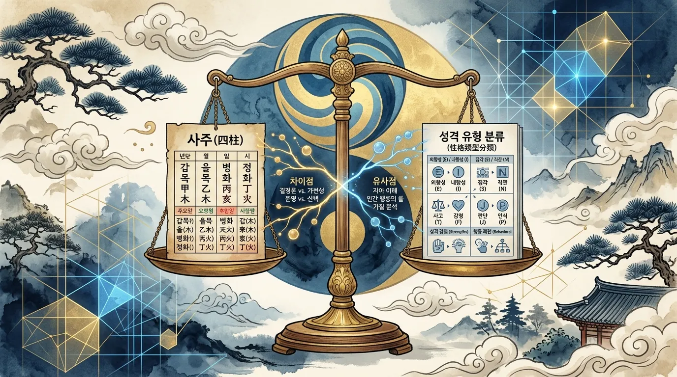공통점과 차이점 — 두 체계를 저울 위에 올려 비교하다