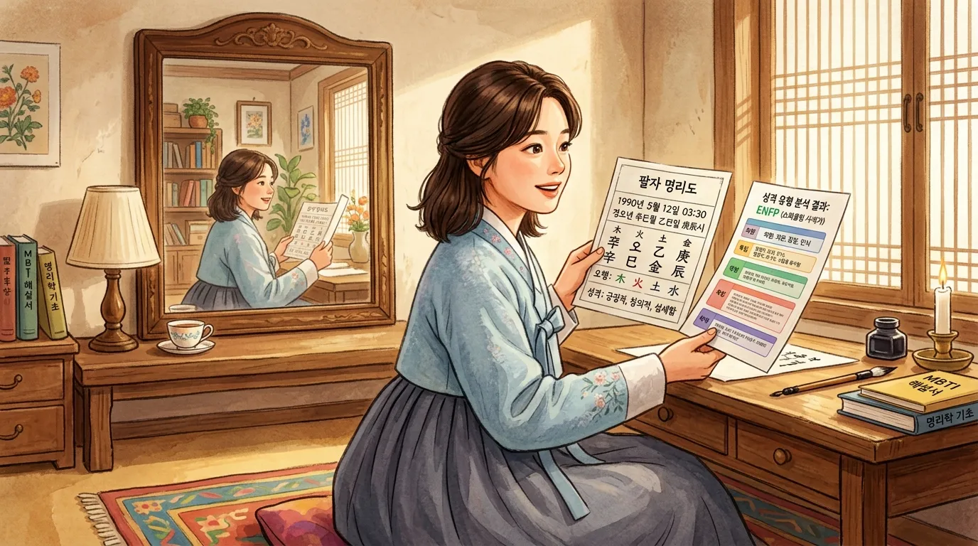 두 체계 조합 활용 — 사주와 성격 유형을 함께 활용하는 방법