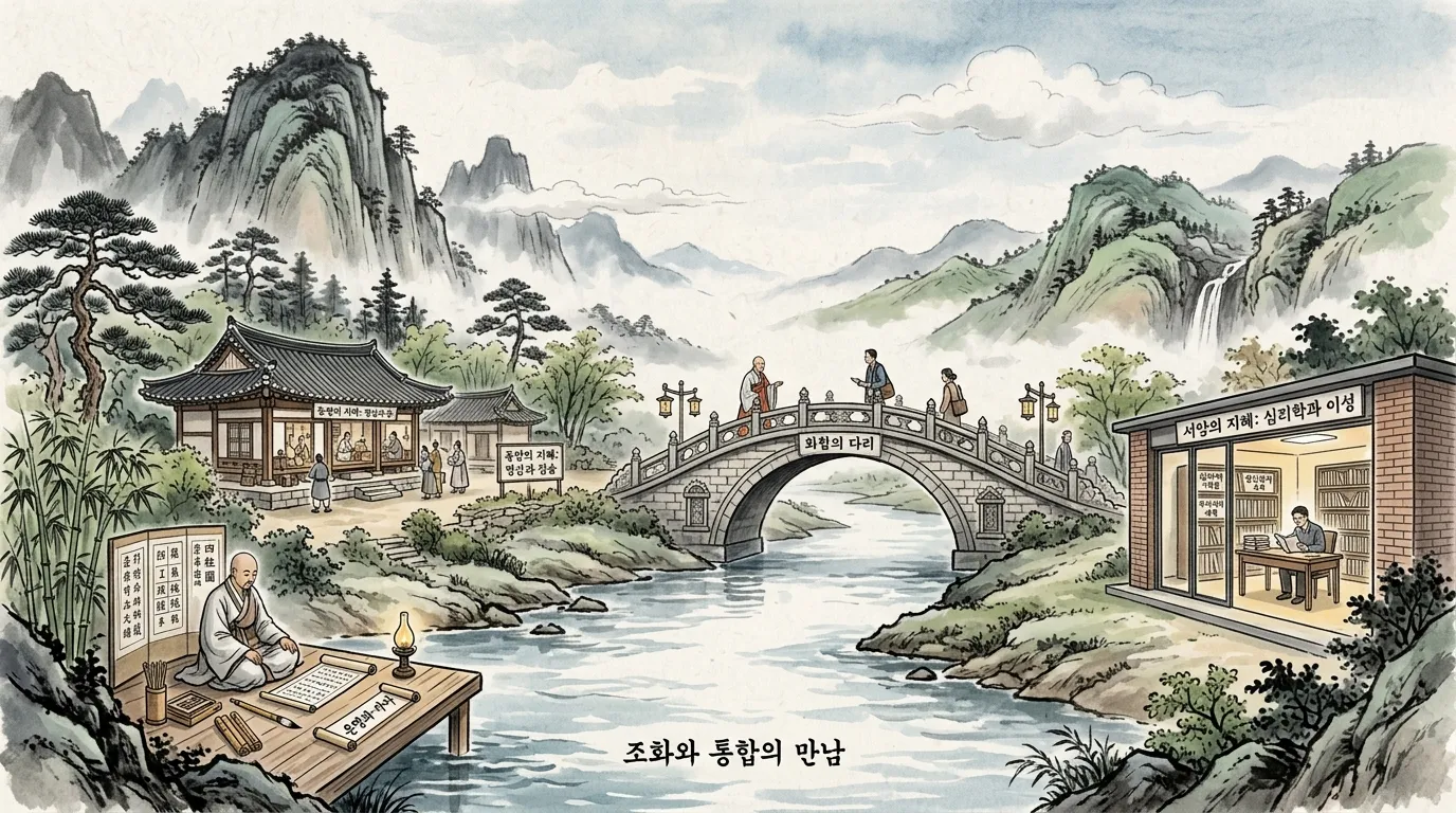 동양과 서양의 자기이해가 하나의 다리로 연결되다