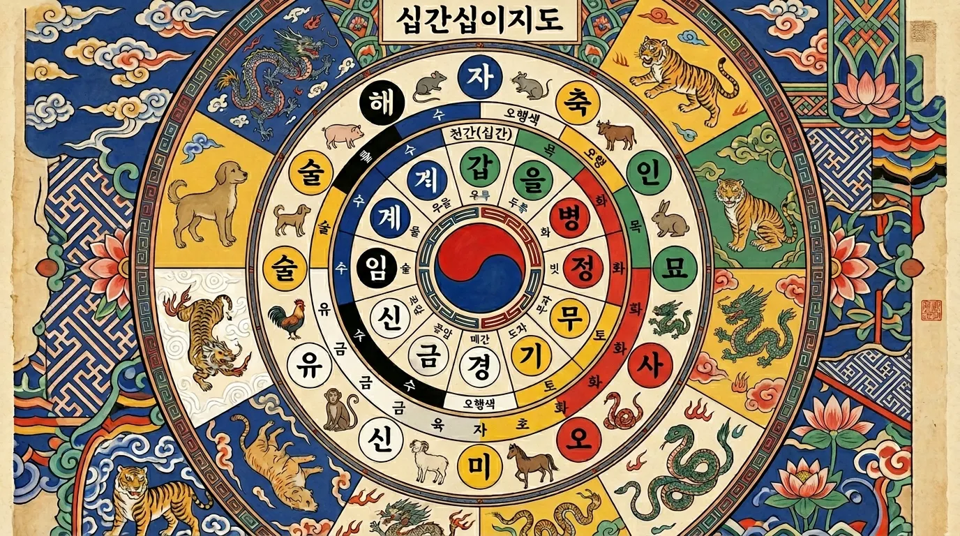 천간과 지지 — 사주를 구성하는 22개 글자