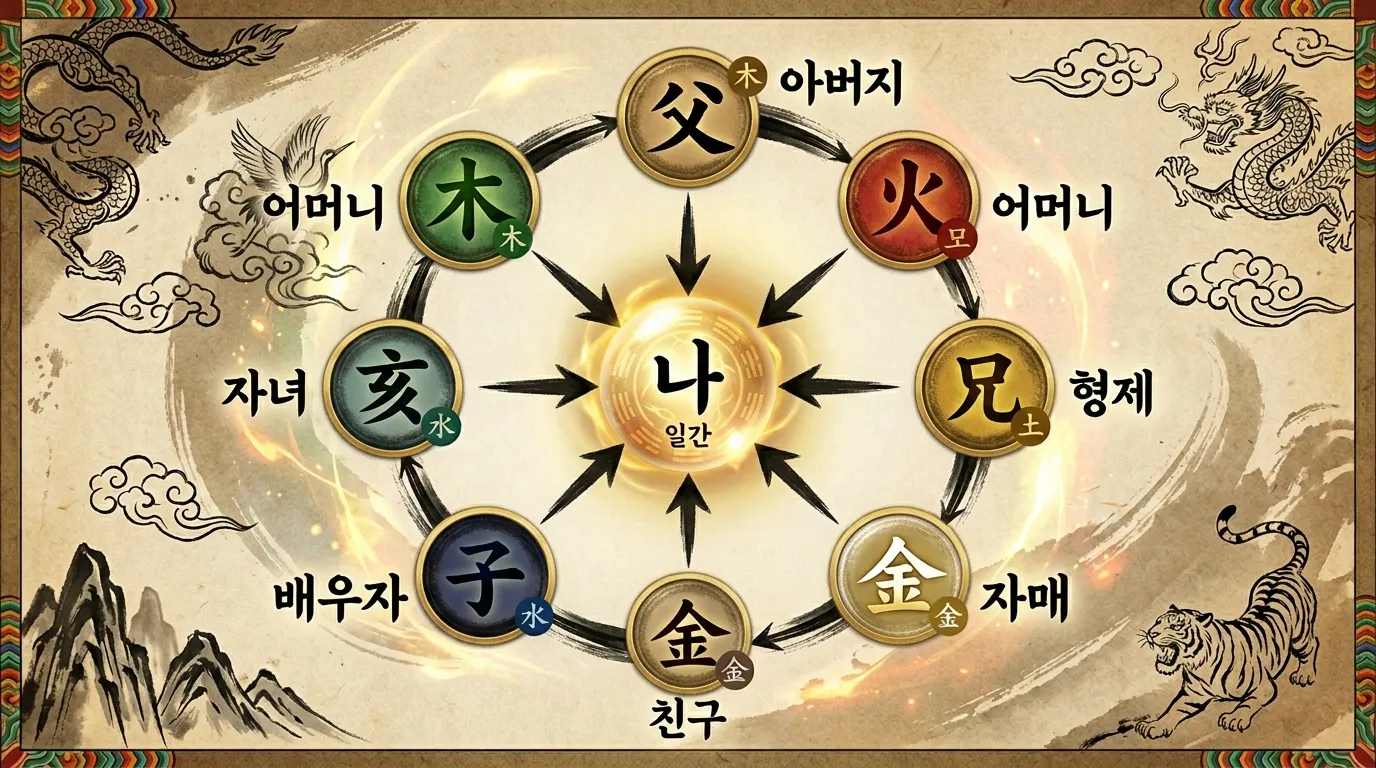일간 — 사주의 중심, 나를 나타내는 글자 찾기