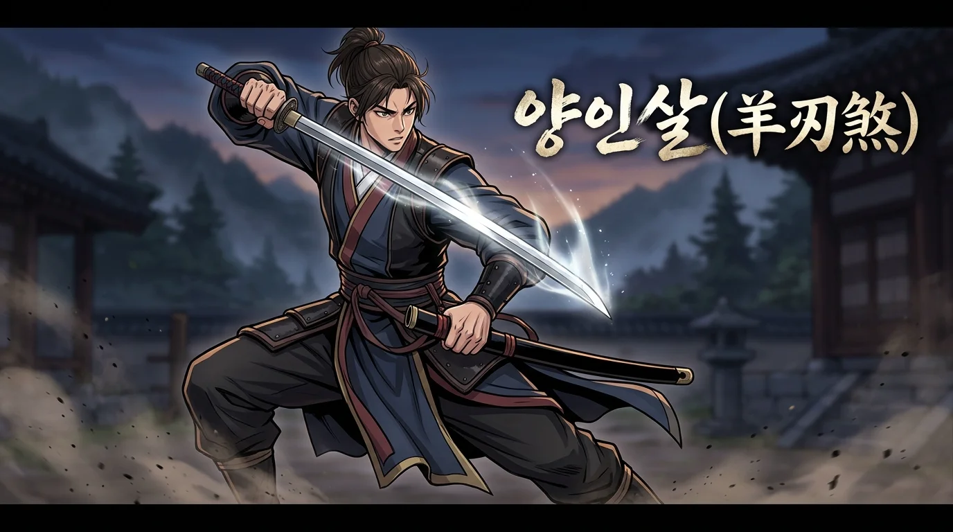 양인살(羊刃煞) — 강한 추진력과 결단력, 경쟁 분야에서의 강점