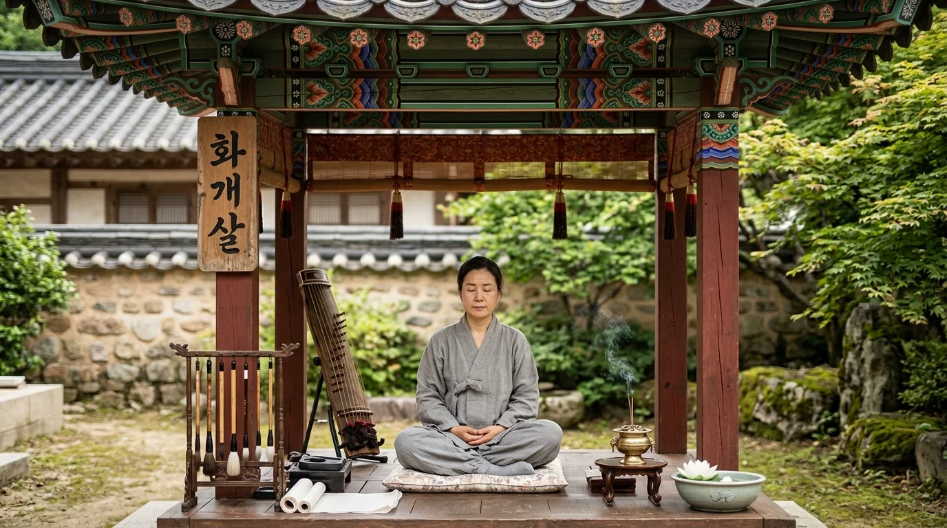 화개살(華蓋煞) — 예술과 종교, 정신적 세계에 대한 관심
