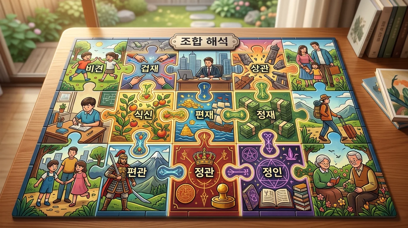 십성은 단독이 아닌 조합으로 해석 — 사주 분석의 종합적 접근
