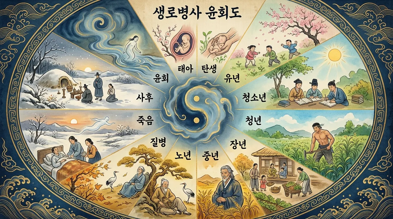 십이운성 — 사주 글자가 가진 에너지의 열두 단계