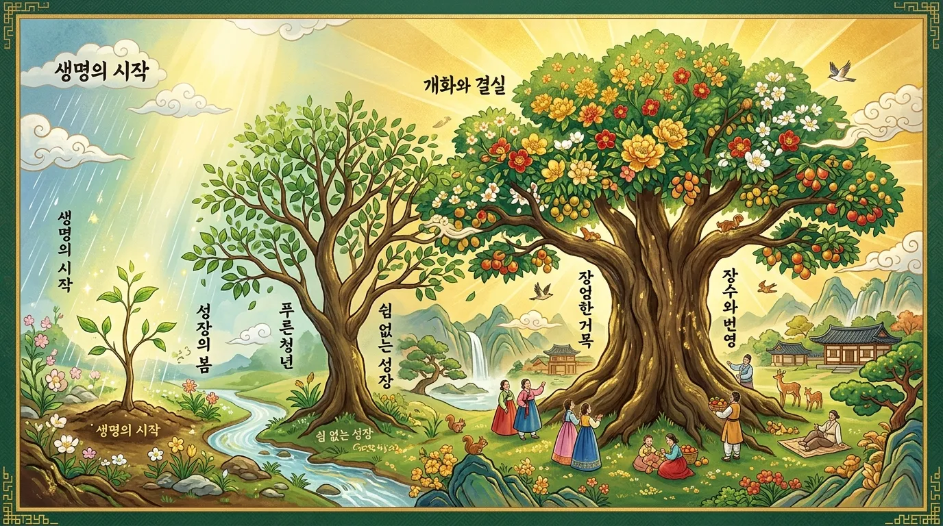 생(生)의 단계 — 탄생에서 성장까지 에너지가 커지는 과정